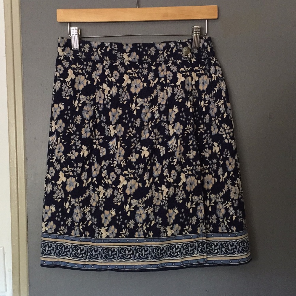 Sun river boho India block print mini skirt